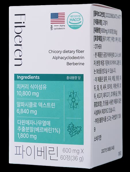 비테르 파이베린 알파 식이섬유 제품